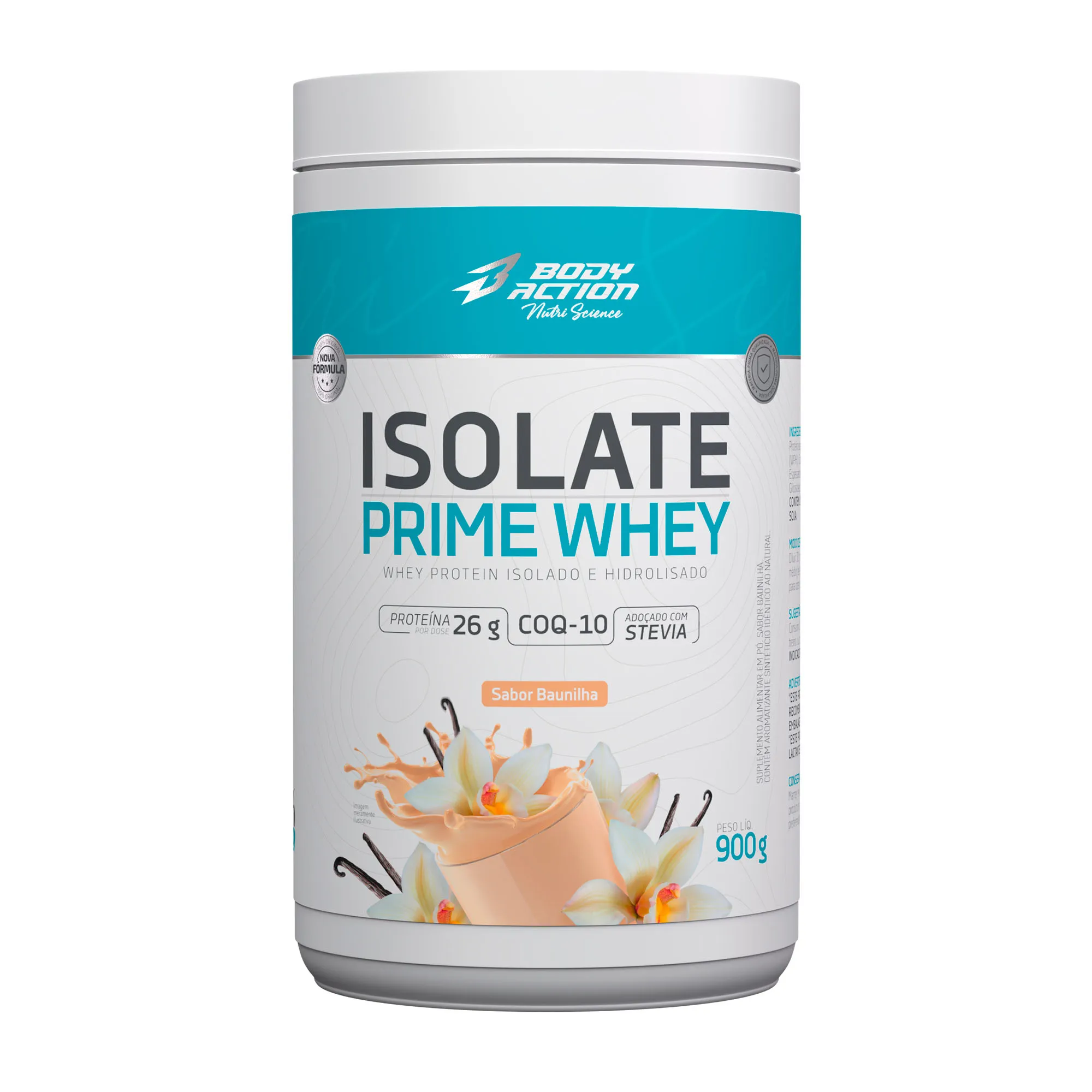 ISOLATE PRIME WHEY 900G BAUNILHA