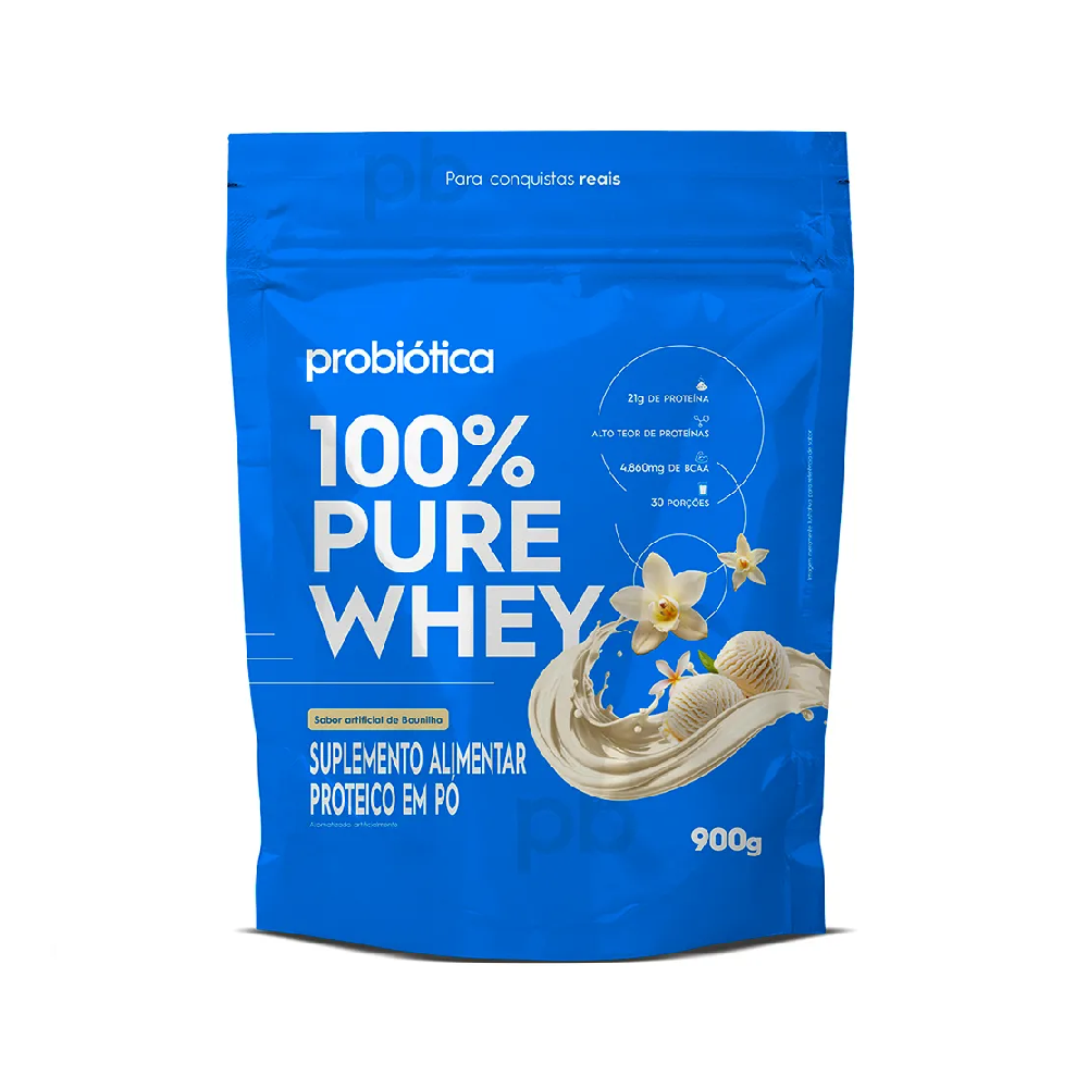 100% PURE WHEY REFIL 900G
